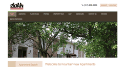 Desktop Screenshot of fountainview-apartments.com